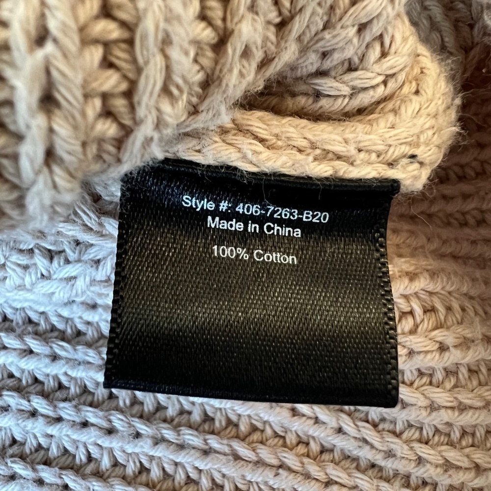 Jenni Kayne Ribbed Cotton Fisherman’s Crew Neck Sweater - Picture 11 of 12